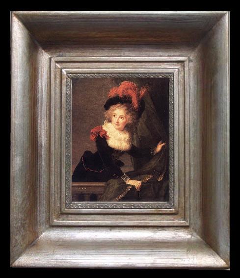 framed  VIGEE-LEBRUN, Elisabeth Madame Perregaux et, Ta077-2